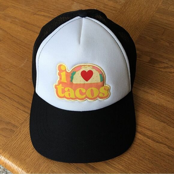 I Love Tacos Trucker Ball Cap - Picture 4 of 7